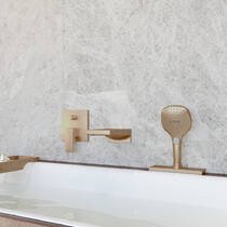 Змішувач прихованого монтажу для ванни Hansgrohe Metropol 32545140 бронза матовий, фото №3