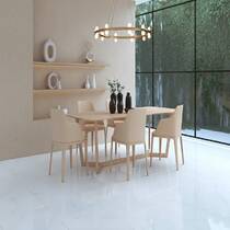 Керамограніт Megagres Carrara Glorious White 60x60 см, фото №3