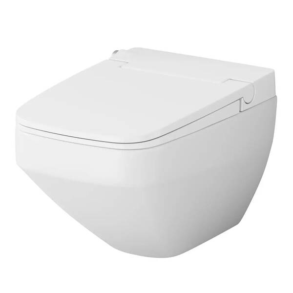 Унітаз підвісний Am.Pm Inspire V2.0 CCC50A1700SC з інтегрованим електронним біде TouchRee та сидінням Soft Close, фото 1