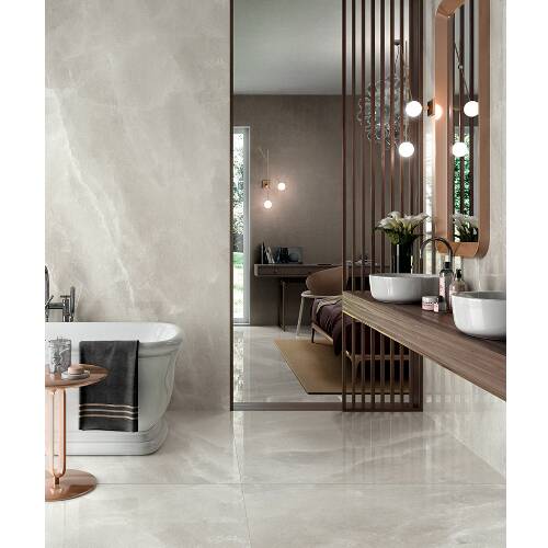 Керамограніт Mirage Cosmopolitan White Crystal CP 05 LUC SQ 80x80 см, фото 3
