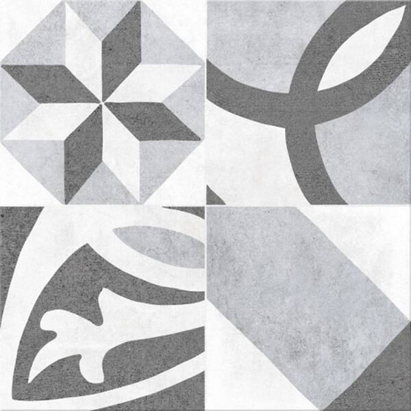 Керамограніт Cersanit Henley Grey Pattern 29,8x29,8 см, фото 1