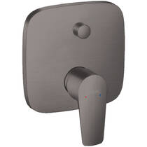 Змішувач прихованого монтажу для ванни Hansgrohe Talis E 71745340 хром чорний матовий, фото №1