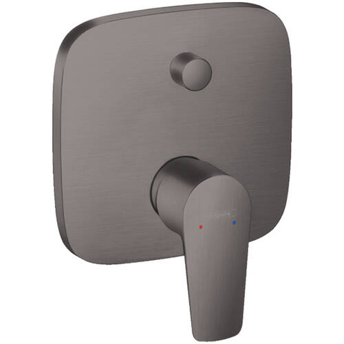 Змішувач прихованого монтажу для ванни Hansgrohe Talis E 71745340 хром чорний матовий, фото 1