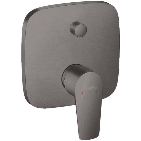 Змішувач прихованого монтажу для ванни Hansgrohe Talis E 71745340 хром чорний матовий, фото 1