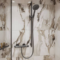 Ручний душ Hansgrohe Raindance Select S 26530340 хром чорний матовий, фото №3