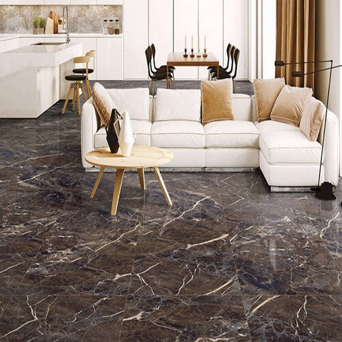 Керамограніт Megagres Hg Extreme Nero 60x120 см, фото 1