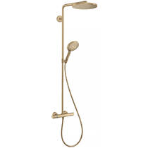 Душова система Hansgrohe Raindance Select S 27633140 з термостатом, бронза матовий, фото №1