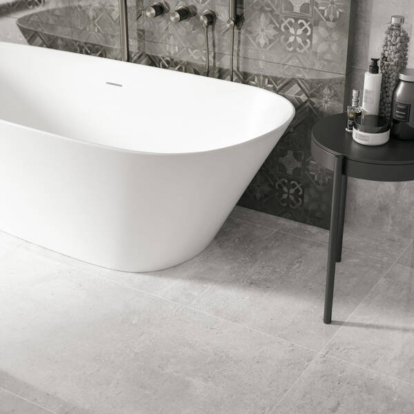 Керамограніт Cerrad Gres Softcement White Rect 119,7х279,7 см, фото 1