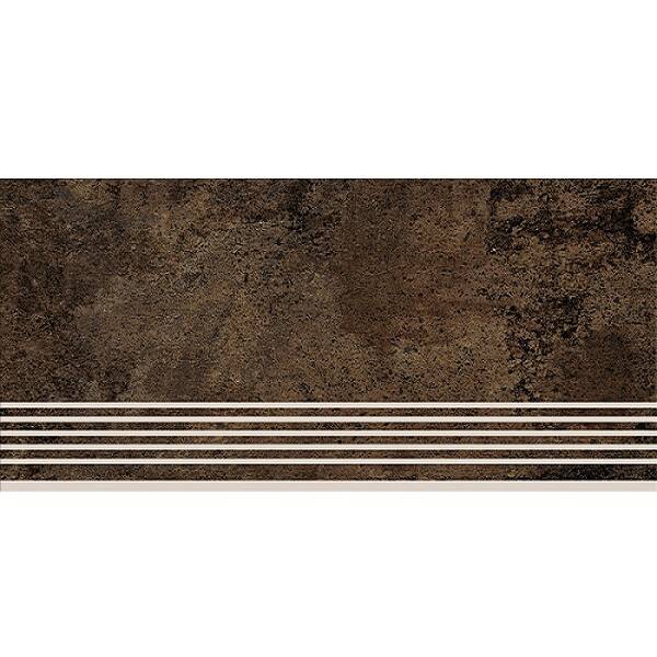 Сходинка Cersanit Lukas Brown Steptread 29,8x59,8 см, фото 1