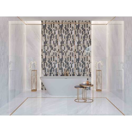 Керамограніт Rocersa Ombra Ice Pul 120x120 см, фото 3