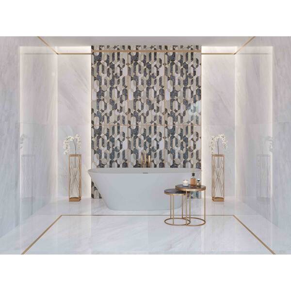 Керамограніт Rocersa Ombra Ice Pul 120x120 см, фото 3
