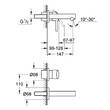 Змішувач прихованого монтажу для раковини Grohe Concetto 19575001 хром, фото 2