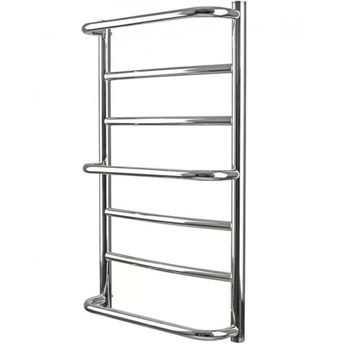 Рушникосушарка водяна Mario Люкс 700х530/500 700х530 мм полірована нержавіюча сталь, фото 1