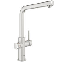 Змішувач для кухні Grohe Red Duo 30327DC1 з бойлером, суперсталь, фото №1