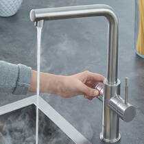 Змішувач для кухні Grohe Red Duo 30327DC1 з бойлером, суперсталь, фото №7