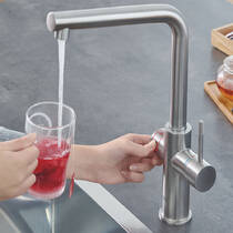 Змішувач для кухні Grohe Red Duo 30327DC1 з бойлером, суперсталь, фото №6