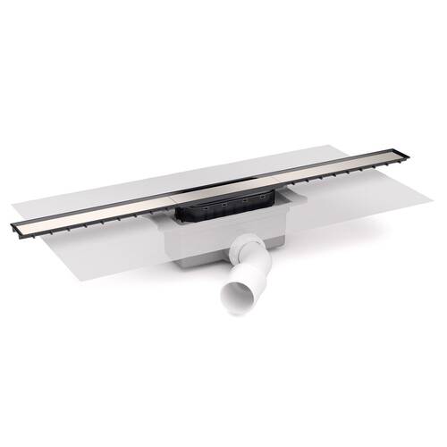 Душовий канал Devit 65010213 65 з сифоном і накладкою, фото 1