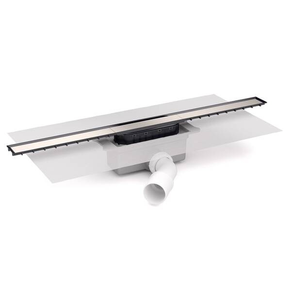 Душовий канал Devit 65010213 65 з сифоном і накладкою, фото 1