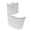 Унітаз-компакт Devit Universal 3010162 безобідковий із сидінням з дюропласту Soft Close, quick-fix, фото 1