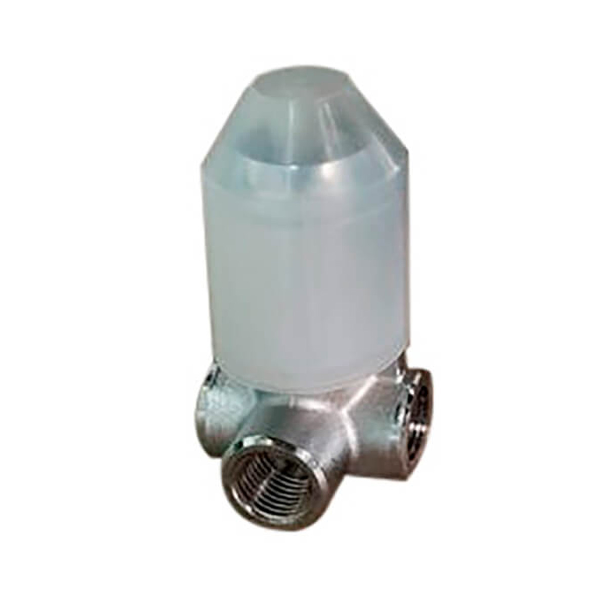 LIG007ST70 LIGHT Змішувач для раковини зі стіни, вилив 245 мм, steel looking (1 сорт)
