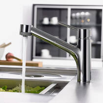 Выдвижной душ для смесителя для кухни Hansgrohe Talis 97999000 хром, фото №3