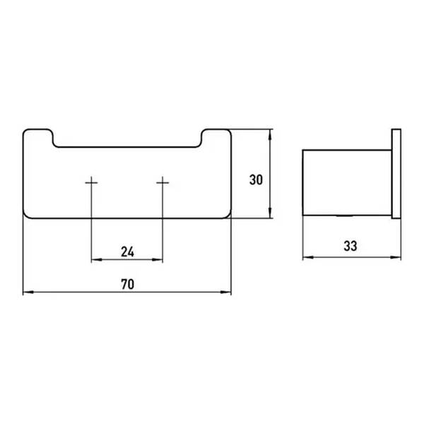 Набір аксесуарів Emco Loft 0598 001 00 чорний матовий, фото 4
