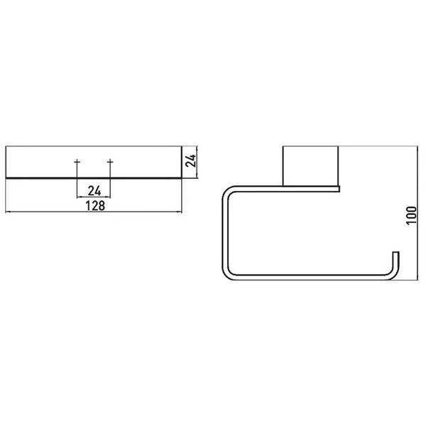 Набір аксесуарів Emco Loft 0598 001 00 чорний матовий, фото 3