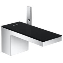 Накладка для змішувача Axor MyEdition 47900600 200 мм чорне скло, фото №4
