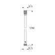 Душевой шланг Grohe Silverflex 28388GL1 золото, 1,75м, фото 2