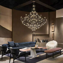 Люстра QUASAR Crystal Galaxy 80 suspension (11-8500E) led, nickel, фото №1