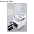 Унітаз підвісний Geberit ONE 500.201.01.1 TurboFlush із сидінням Soft Close, декоративна накладка біла, фото 9