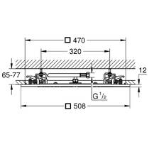 Верхний душ Grohe Rainshower 27286000, фото №3