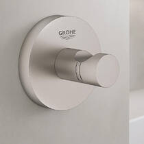 Крючок Grohe Essentials 40364DC1 одинарный суперсталь, фото №1