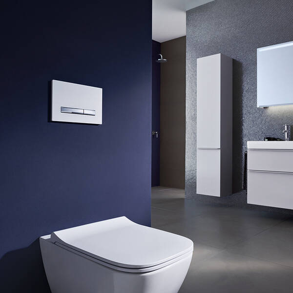 Клавіша змиву Geberit Sigma50 115.788.JX.2 чорний горіх/хром, фото 8