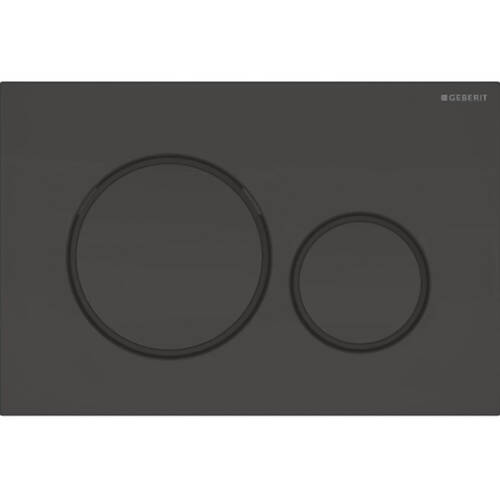Клавіша змиву Geberit Sigma20 round 115.882.DW.1 чорний, фото 1