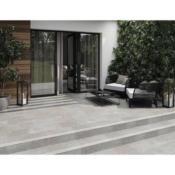 Сходинка Cersanit Highbrook Light Grey Steptread 29,8x59,8 см, фото 2