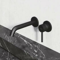 Смеситель скрытого монтажа для раковины Kludi Bozz 382453976 чорний матовий, фото №4