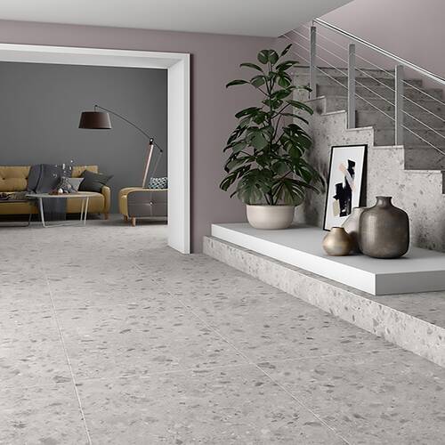 Керамограніт Almera Ceramica (Spain) Geotech Light Grey 60x120 см, фото 3