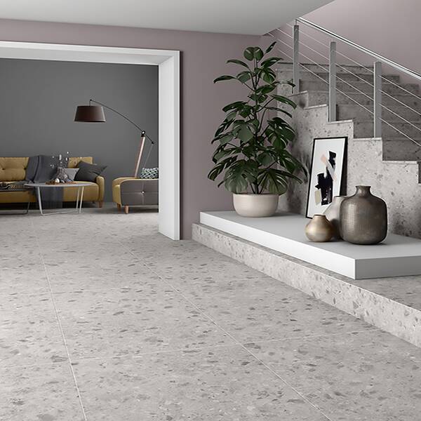 Керамограніт Almera Ceramica (Spain) Geotech Light Grey 60x120 см, фото 3