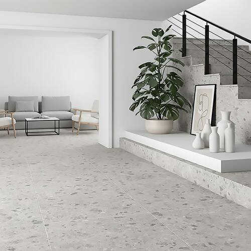 Керамограніт Almera Ceramica (Spain) Geotech Light Grey 60x120 см, фото 1