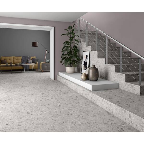 Керамограніт Almera Ceramica (Spain) Geotech Light Grey 60x120 см, фото 2