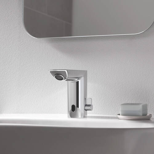 Смеситель для раковины Grohe BauCosmo E 36451000 сенсорный хром, фото 6