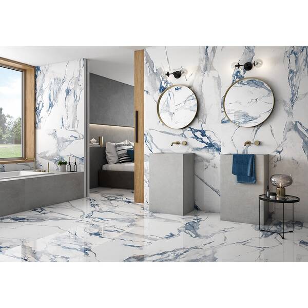 Керамограніт Geotiles Crash Blue (Fam 004/Pul Rect) 90x180 см, фото 2