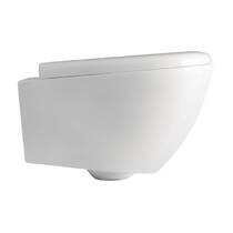 Унитаз подвесной Kerasan Aquatech 3714 01 без ободка, белый, фото №3