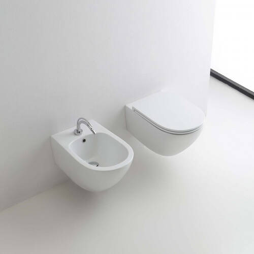 Крышка для унитаза Kerasan Aquatech 3791 01 slim, soft-close, quick release, фото 2