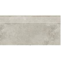 Ступень Opoczno Pl Quenos Light Grey Steptread 29,8x59,8 см