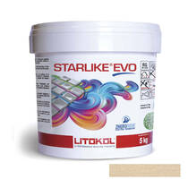 Заповнювач для швів Litokol Starlike Evo 208 епоксидний двокомпонентний 5кг пісок, фото №1