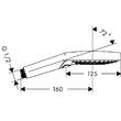 Ручний душ Hansgrohe Raindance Select S 120 3jet 26530670 чорний матовий, фото 2
