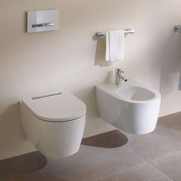 Біде підвісне Geberit One 500.690.01.1 з покриттям KeraTect, фото 8