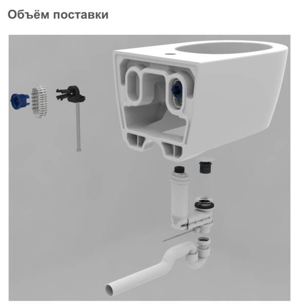 Біде підвісне Geberit One 500.690.01.1 з покриттям KeraTect, фото 6
